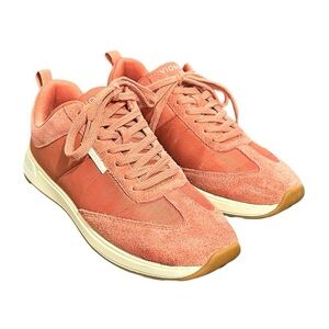 VIONIC Curran Breilyn Sneakers Three Zone Comfort Leather Suede Women’s 9 VGC
